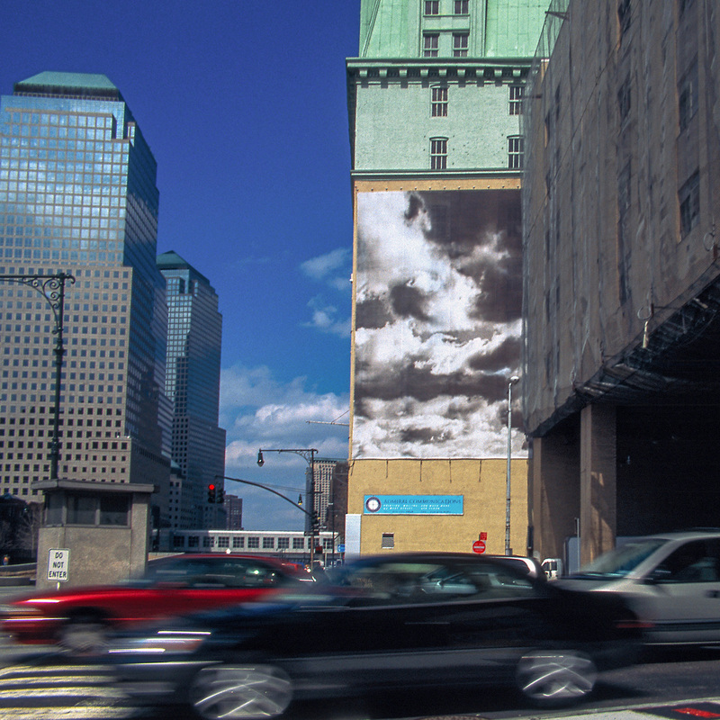 Tiepolo Project: 47 West Street, 2001, digital print on vinyl, 56 X 36 ft, New York